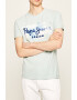 Pepe Jeans London Tricou slim fit cu imprimeu logo Golders - Pled.ro