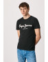 Pepe Jeans London Tricou slim fit cu imprimeu logo supradimensionat Original - Pled.ro