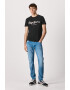 Pepe Jeans London Tricou slim fit cu imprimeu logo supradimensionat Original - Pled.ro