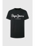 Pepe Jeans London Tricou slim fit cu imprimeu logo supradimensionat Original - Pled.ro