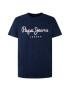 Pepe Jeans London Tricou slim fit cu imprimeu logo supradimensionat Original - Pled.ro