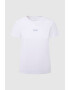 Pepe Jeans London Tricou slim fit cu logo discret Emily - Pled.ro