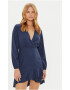 Pepe Jeans Rochie de zi Kendall PL953610 Bleumarin Regular Fit Viscoza - Pled.ro