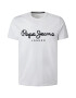 Pepe Jeans Tricou barbati Bumbac Marime XS Alb - Pled.ro