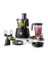 Philips Robot de bucatarie Avance Collection HR7776/90 1300W bol 2.4 l blender 1.5 l 12 viteze + Pulse negru - Pled.ro