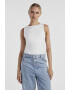 Pieces Top uni slim fit - Pled.ro