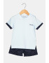 Pierre Cardin Baby Set de tricou si pantaloni scurti cu detalii cu model paisley - Pled.ro