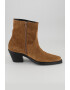 Pinko Botine Western de piele intoarsa - Pled.ro