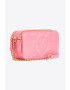 Pinko Geanta crossbody de piele Carrie - Pled.ro