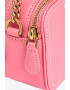 Pinko Geanta crossbody de piele Carrie - Pled.ro