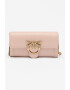 Pinko Geanta crossbody de piele cu aplicatie logo metalica Love One - Pled.ro