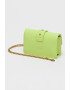 Pinko Geanta crossbody de piele cu clapa Love Micro - Pled.ro