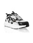 Plein Sport Pantofi sport low-cut cu monograma si insertii textile - Pled.ro