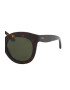 Polo Ralph Lauren Ochelari de soare rotunzi cu aspect tortoise - Pled.ro