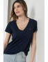 Polo Ralph Lauren Tricou de bumbac cu decolteu in V - Pled.ro