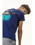 PORC Tricou unisex cu imprimeu logo - Pled.ro