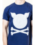 PORC Tricou unisex de bumbac cu imprimeu logo - Pled.ro