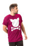 PORC Tricou unisex de bumbac cu imprimeu logo - Pled.ro