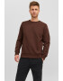 Produkt by Jack & Jones Bluza sport din amestec de bumbac cu decolteu la baza gatului Basic - Pled.ro