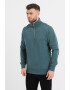 Produkt by Jack & Jones Bluza sport din amestec de bumbac cu fermoar scurt - Pled.ro