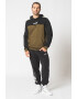 Puma Hanorac colorblock de bumbac cu fleece pe interior - Pled.ro