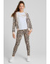 Puma Hanorac cu fermoar si animal print Alpha - Pled.ro