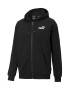 Puma Hanorac regular fit cu fermoar si imprimeu logo discret Essentials - Pled.ro