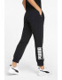 Puma Pantaloni sport cu model colorblock si logo Power - Pled.ro