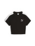 Puma Tricou crop din bumbac cu detaliu logo - Pled.ro