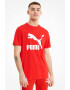 Puma Tricou cu decolteu la baza gatului si logo Classics - Pled.ro