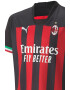 Puma Tricou cu imprimeu contrastant pentru fotbal ACM - Pled.ro