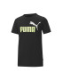 Puma Tricou cu imprimeu logo Essentials - Pled.ro