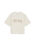 Puma Tricou cu imprimeu logo Squad - Pled.ro