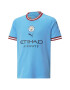 Puma Tricou cu terminatii contrastante pentru fotbal MCFC - Pled.ro