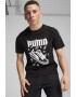 Puma Tricou de bumbac cu decolteu la baza gatului - Pled.ro