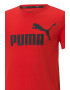 Puma Tricou de bumbac cu imprimeu logo Essentials - Pled.ro