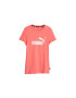 Puma Tricou Essentials Logo JR 587029-92 Fete Roz - Pled.ro