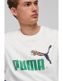 Puma Tricou unisex cu decolteu la baza gatului No.1 Logo Celebration - Pled.ro