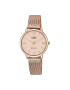 Q&Q Ceas dama Q26B-001PY Quartz Rose gold - Pled.ro