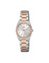 Q&Q Ceas dama QZ65J411Y Quartz Argintiu Rose gold - Pled.ro