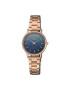 Q&Q Ceas dama QZ91J022Y Quartz Rose gold - Pled.ro