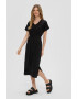 Q/S by s.Oliver Rochie midi cu slit lateral - Pled.ro