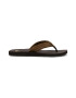 QUIKSILVER Papuci flip-flop de piele intoarsa Carver - Pled.ro