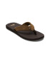 QUIKSILVER Papuci flip-flop de piele intoarsa Carver - Pled.ro