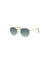 Ray-Ban Ochelari de soare rotunzi unisex cu rama metalica - Pled.ro