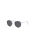 Ray-Ban Ochelari de soare rotunzi unisex cu rama metalica - Pled.ro