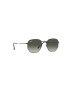 Ray-Ban Ochelari de soare rotunzi unisex cu rama metalica - Pled.ro