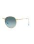 Ray-Ban Ochelari de soare rotunzi unisex cu rama metalica - Pled.ro