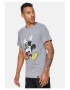 Recovered Tricou cu imprimeu decolorat Mickey Mouse - Pled.ro