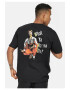 Recovered Tricou cu imprimeu What Ya Wanna Do 4471 - Pled.ro